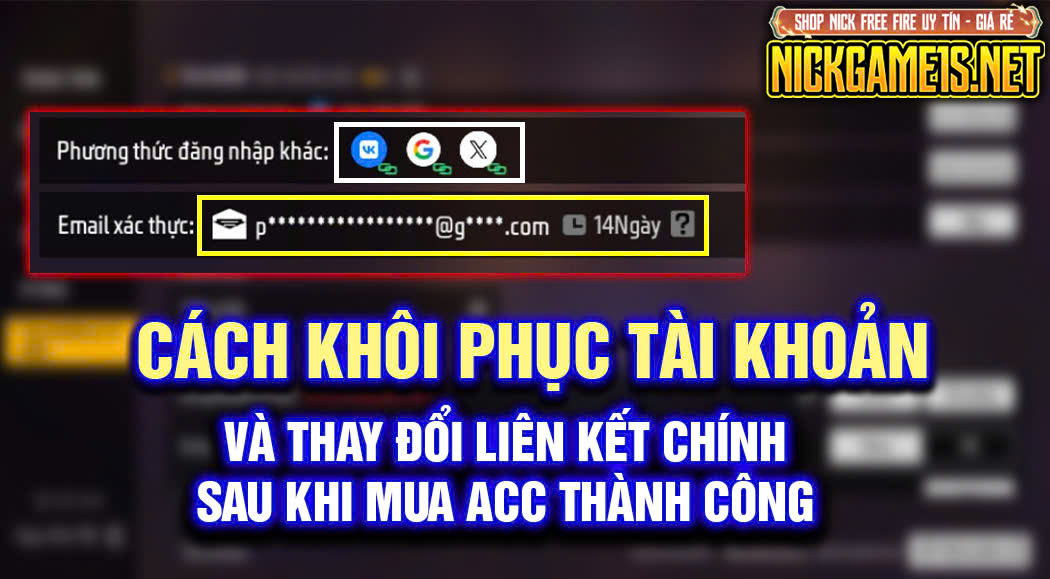 CÁCH THAY ĐỔI LIÊN KẾT CHÍNH